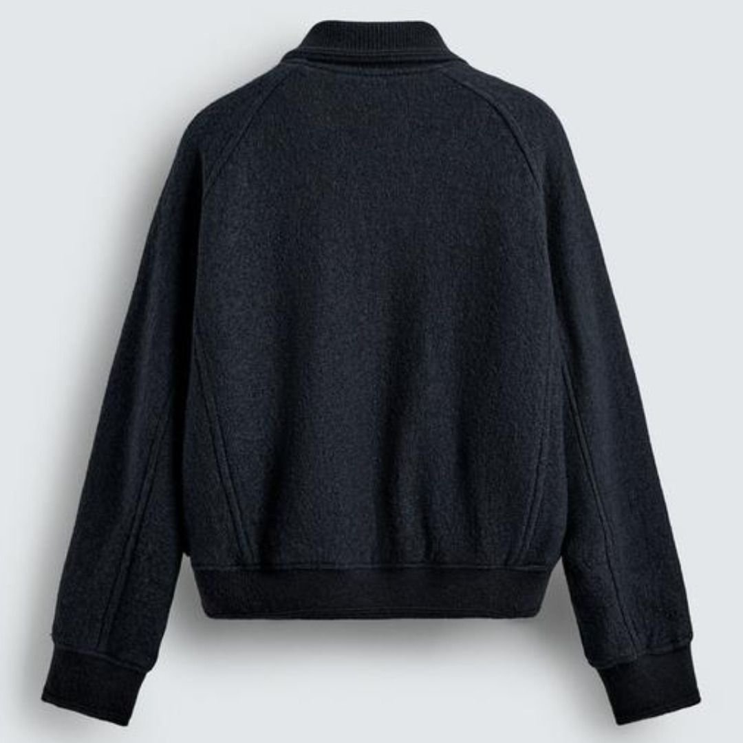 ZARA］リブ襟切り替えジャケット (ZARA/テーラードジャケット) 1437