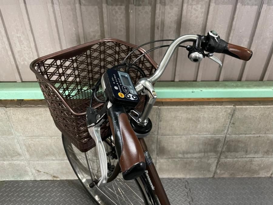 電動自転車 パナソニック ビビDX 26インチ ブラウン 8.9ah 2014年頃