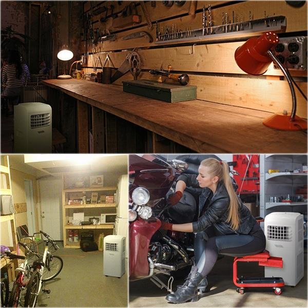 ユアサプライムス スポットエアコン 工事不要 YMHC-15C(W) どこでも