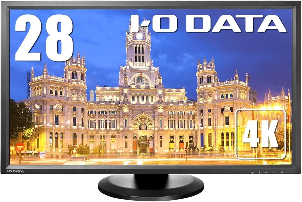 Amazon.co.jp: I-O DATA モニター ディスプレイ 28型 LCD-M4K282XB (4K