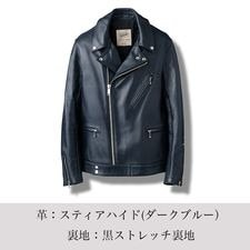 LJM-8TF タイトフィットフロントフラップ ライダースジャケット｜『666